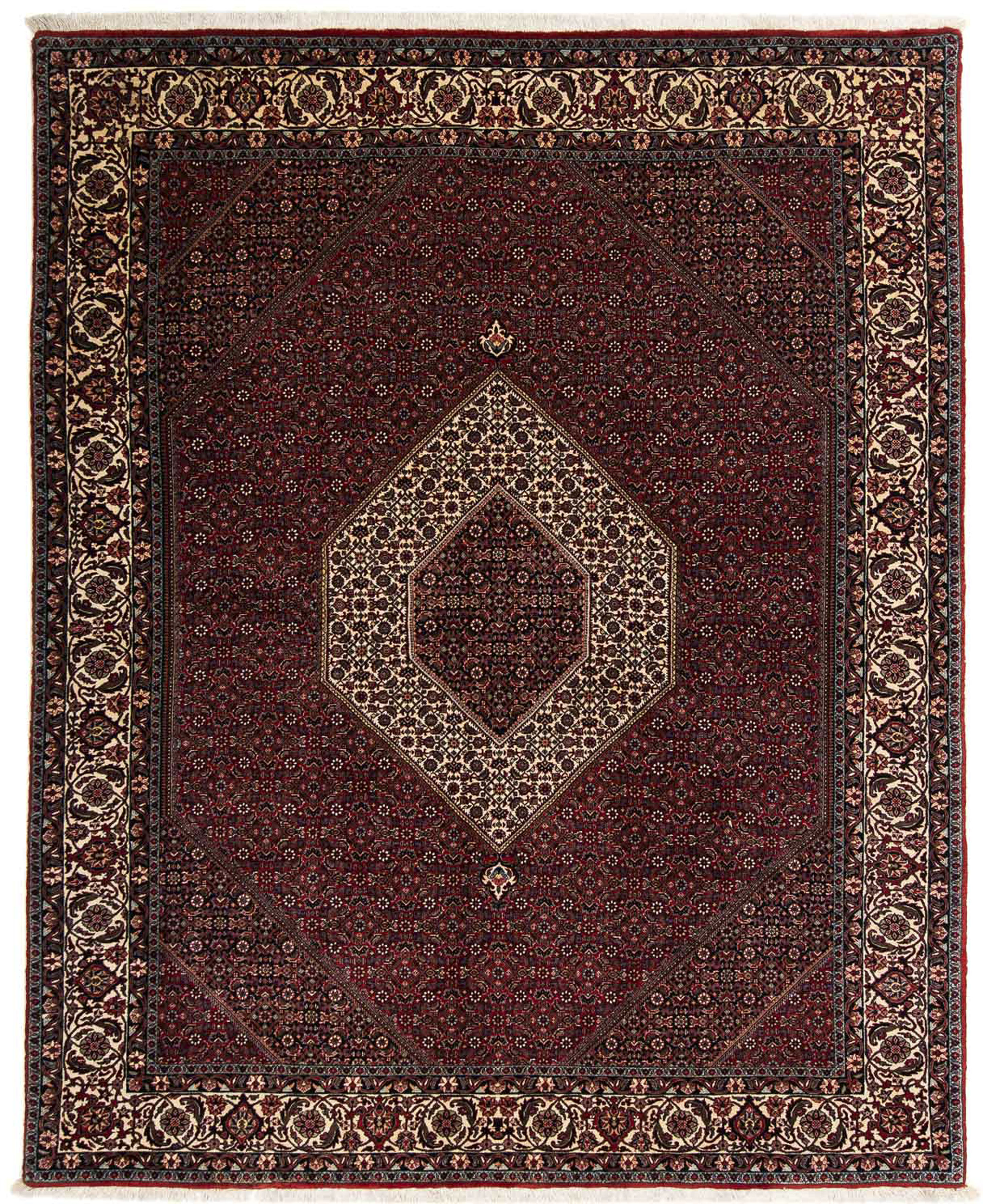morgenland Orientteppich »Perser - Bidjar - 257 x 204 cm - dunkelrot«, rech günstig online kaufen