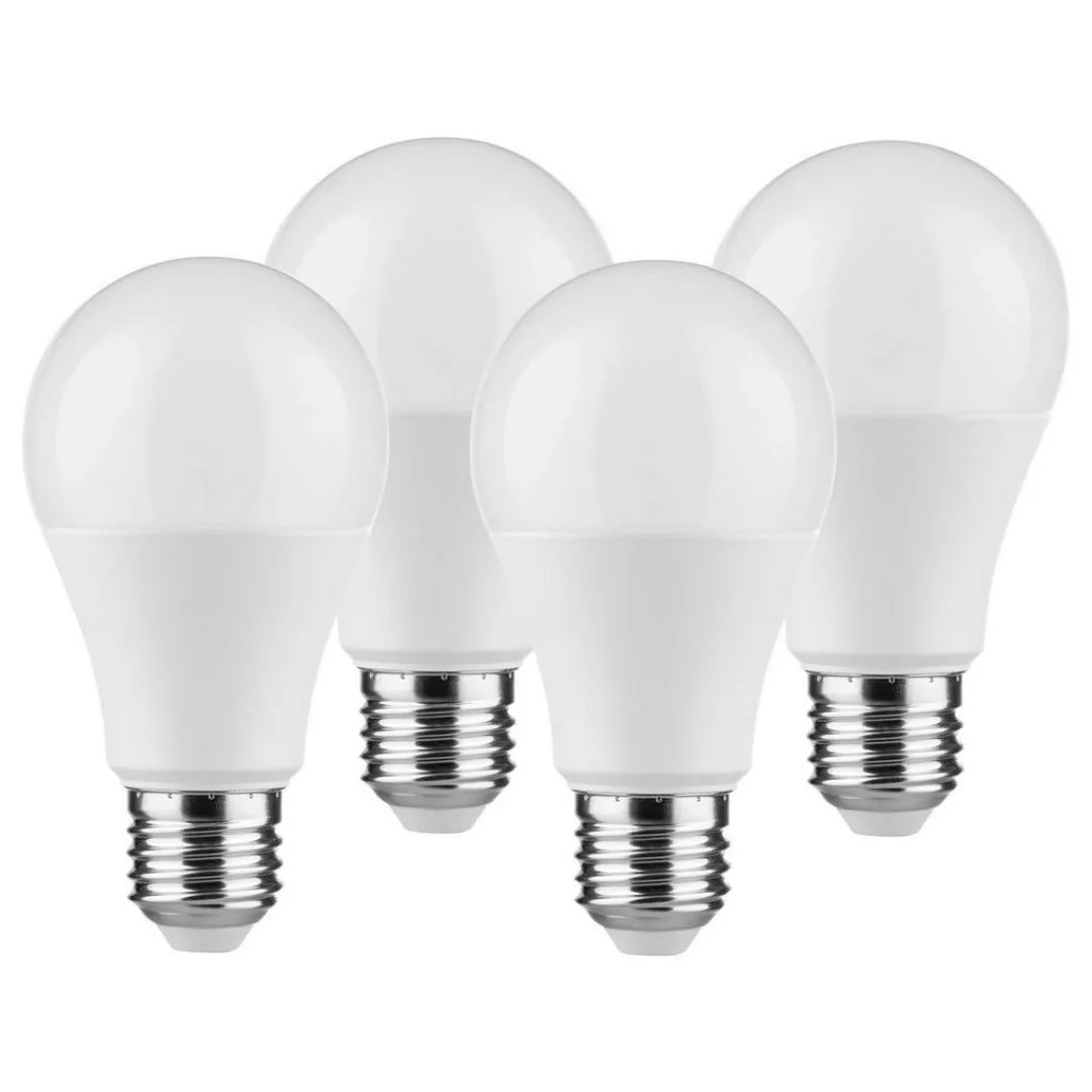 Müller Licht LED-Leuchtmittel 4er-Set E27 8,5 W 2.700 K matt günstig online kaufen