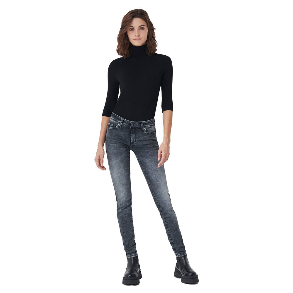 Salsa Jeans 125306-000 / Black Push Up Wonder Skinny Jeans 29 Black günstig online kaufen