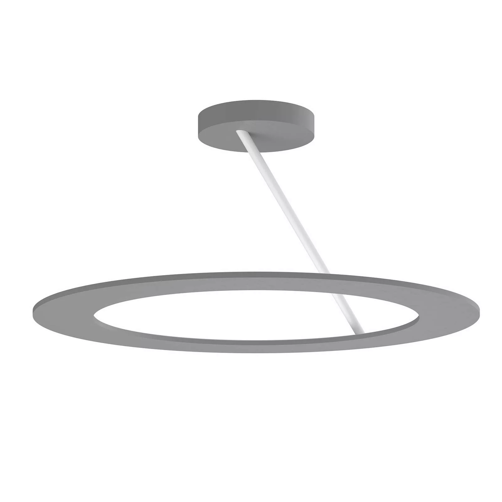 Bopp Stella Deckenlampe 1Ring Ø 30cm alu/weiß günstig online kaufen