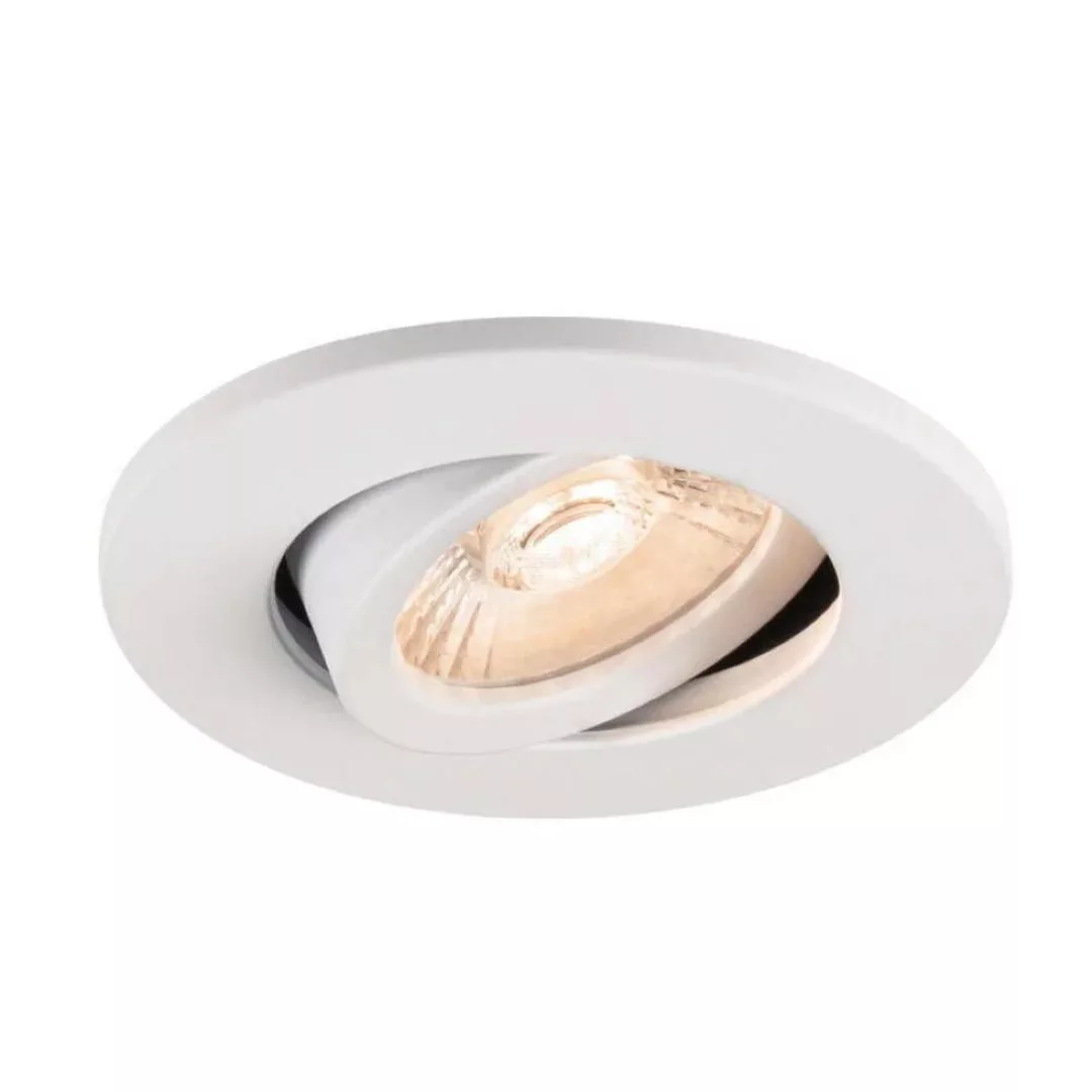 LED Einbauleuchte Universal Downlight Move in Weiß 8W 680lm mit Abdeckung günstig online kaufen