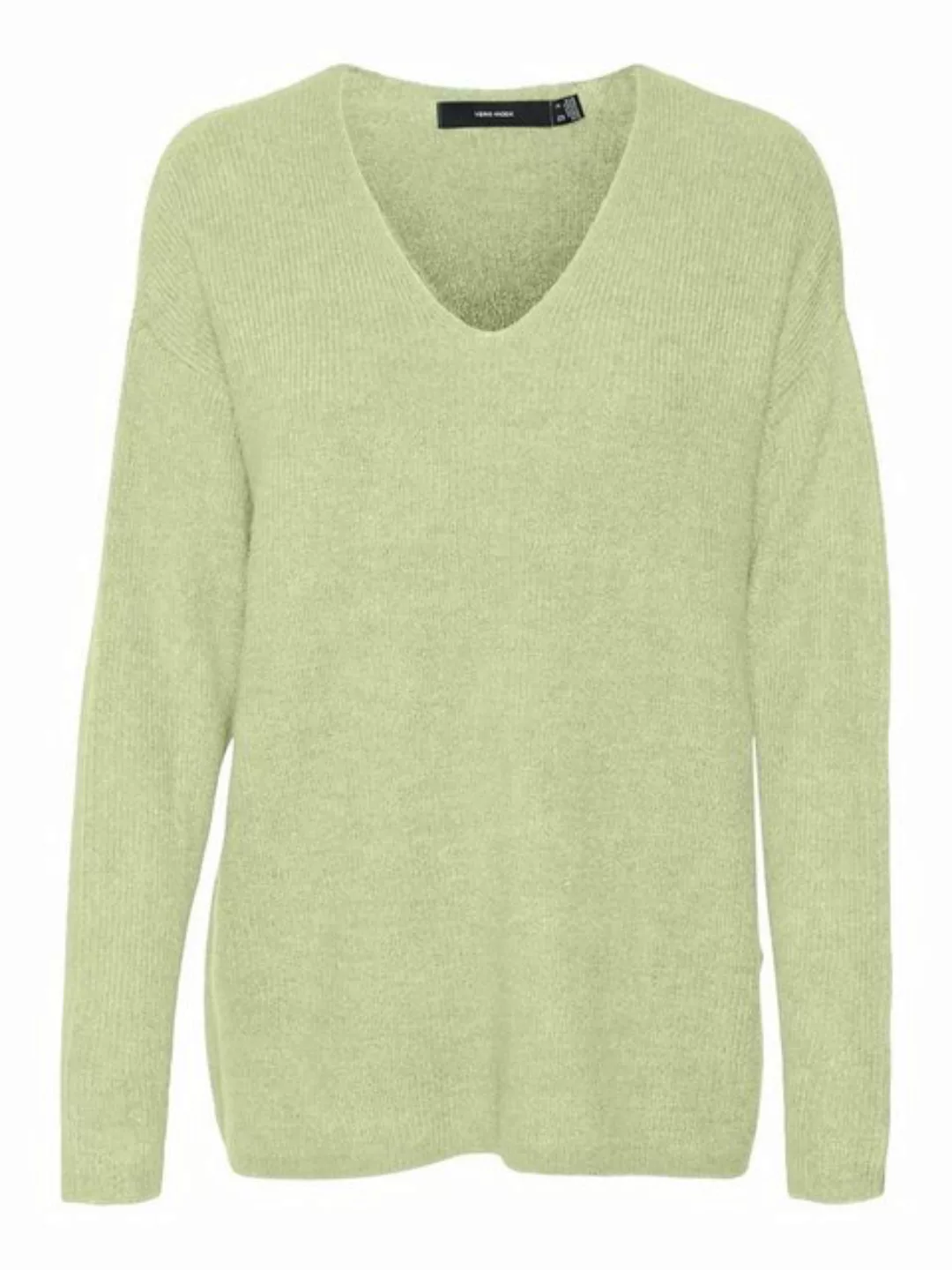 Vero Moda Sweatshirt VMCREWLEFILE LS V-NECK BLOUSE NOOS günstig online kaufen