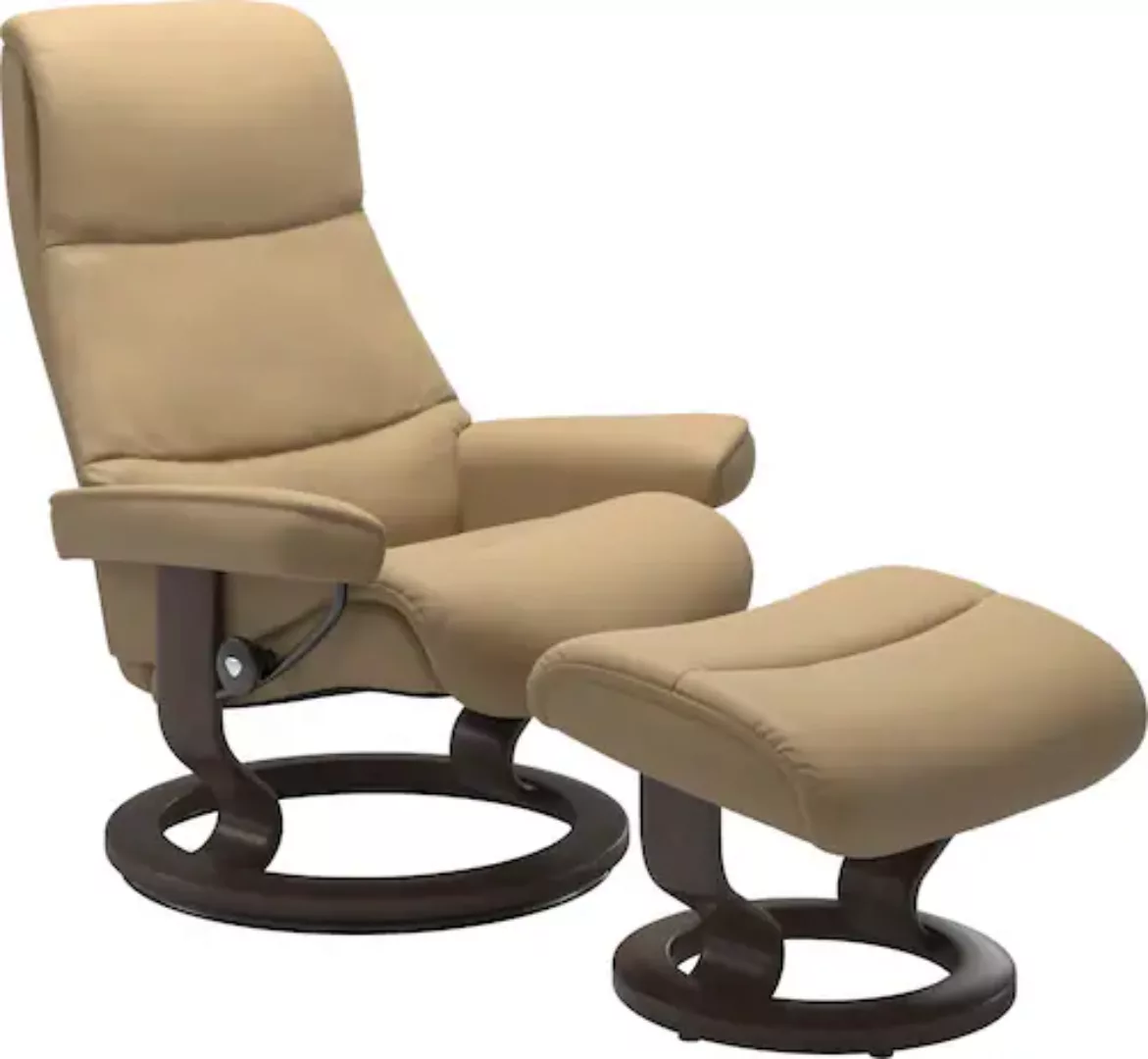 Stressless Relaxsessel "View", (Set, Relaxsessel mit Hocker), mit Classic B günstig online kaufen