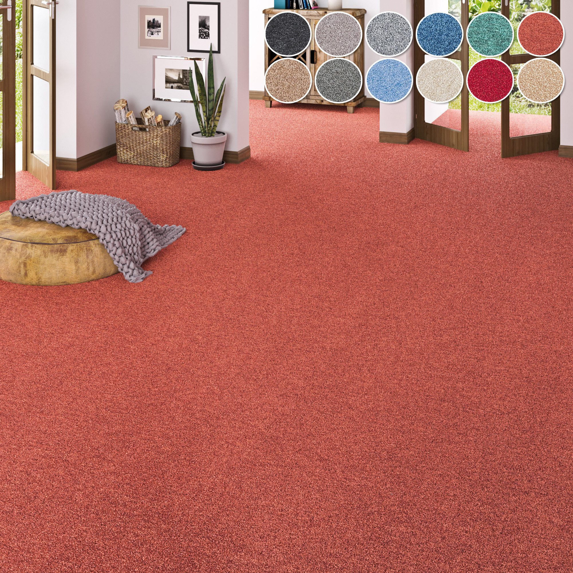 my home Teppichboden Fortis, Schlinge, Made günstig online kaufen