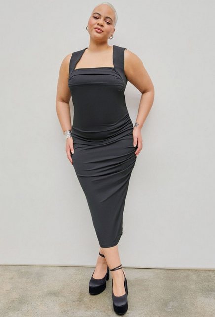 CHENIN Strandkleid Plus Size Slim Fit Tube Top Damen Temperament Hüftwickel günstig online kaufen