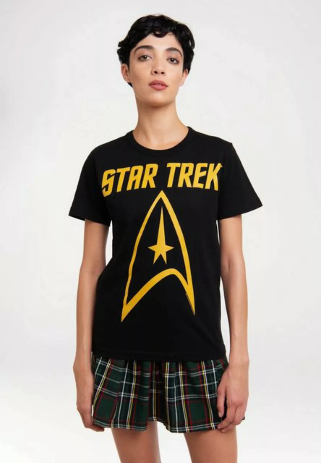 LOGOSHIRT T-Shirt Star Trek - Logo mit coolem Print günstig online kaufen