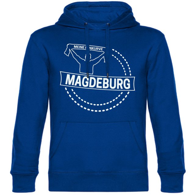 multifanshop Kapuzensweatshirt Magdeburg - Meine Fankurve - Hoodie günstig online kaufen