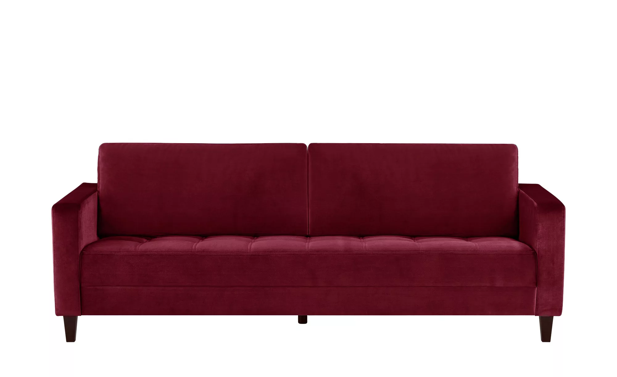 smart Sofa  Geradine - rot - 228 cm - 83 cm - 91 cm - Polstermöbel > Sofas günstig online kaufen