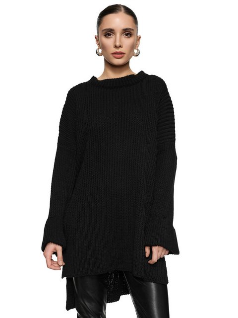 Worldclassca Longpullover WORLDCLASSCA Damen Oversize Strickpulllover Lang günstig online kaufen