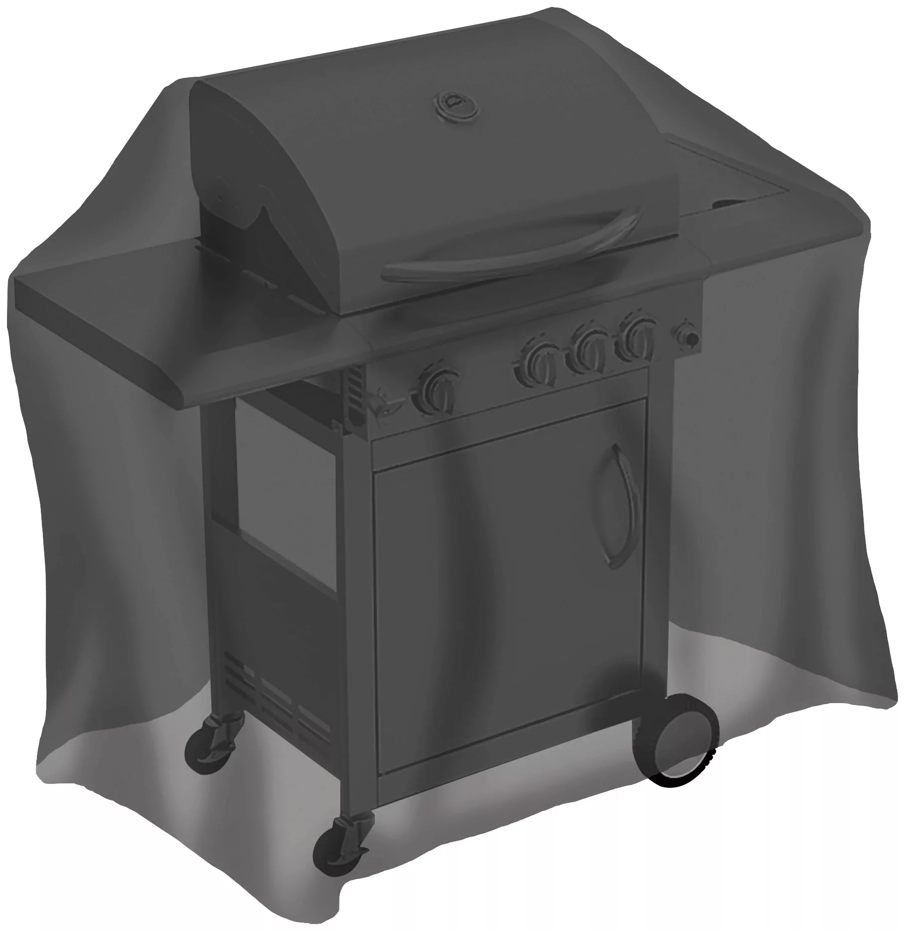 Tepro Grill-Schutzhülle, BxLxH: 130x65x100 cm, für Gasgrill mittel günstig online kaufen