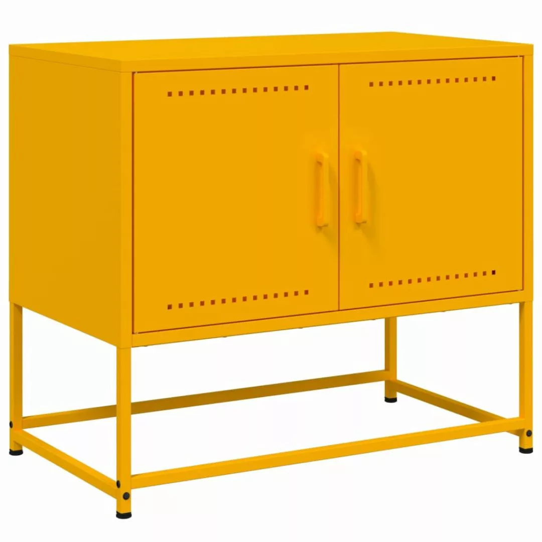 vidaXL TV-Schrank TV-Schrank Senfgelb 68,5x39x60,5 cm günstig online kaufen