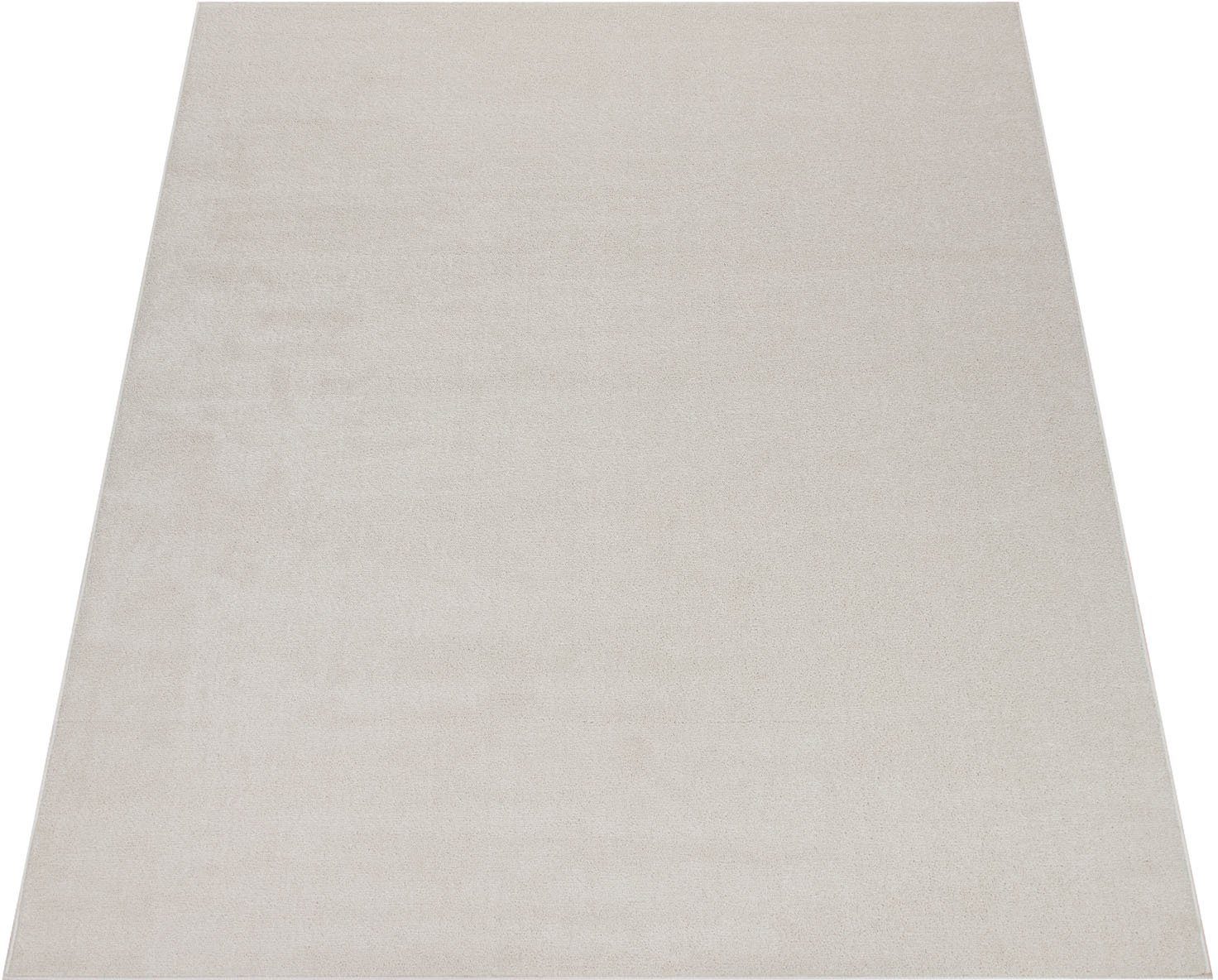 Paco Home Teppich »Porto 890«, rechteckig, 13 mm Höhe, Kurzflor, Uni-Farben günstig online kaufen