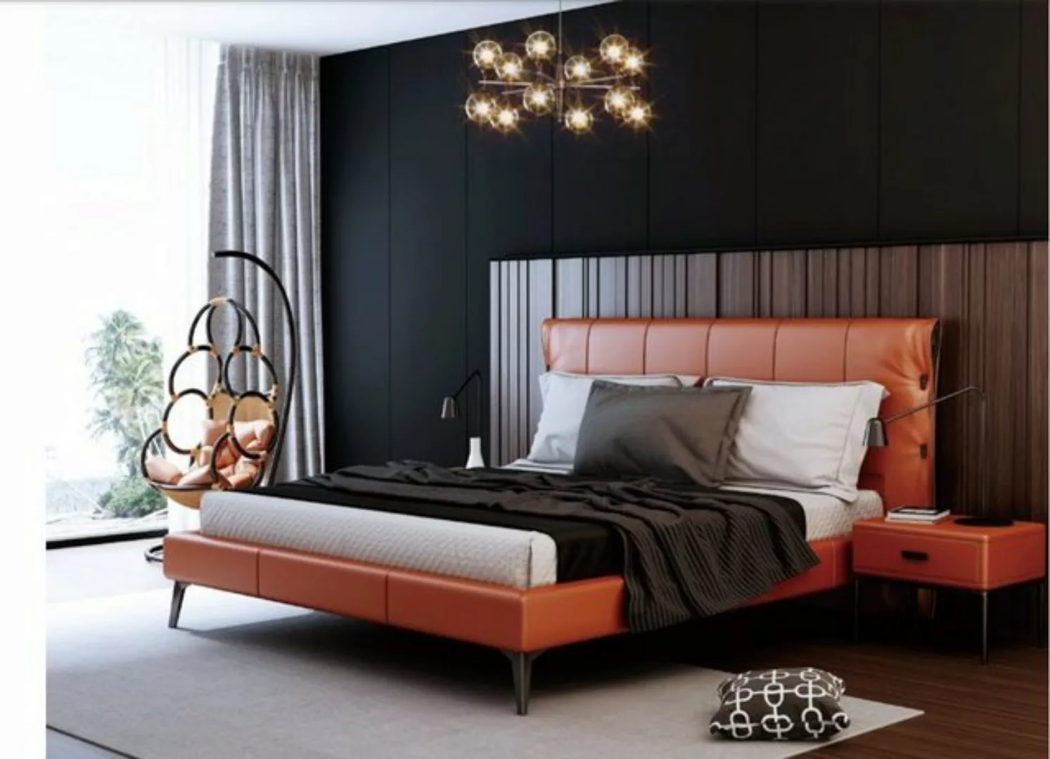 JVmoebel Bett, Doppelbett Bett Ehebett Design Luxus Luxur Polsterbett Desig günstig online kaufen