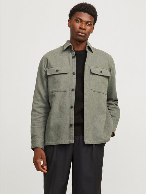 Jack & Jones Langarmhemd JPRRAYMOND MELANGE SOLID LS OVERSHIRT SN günstig online kaufen