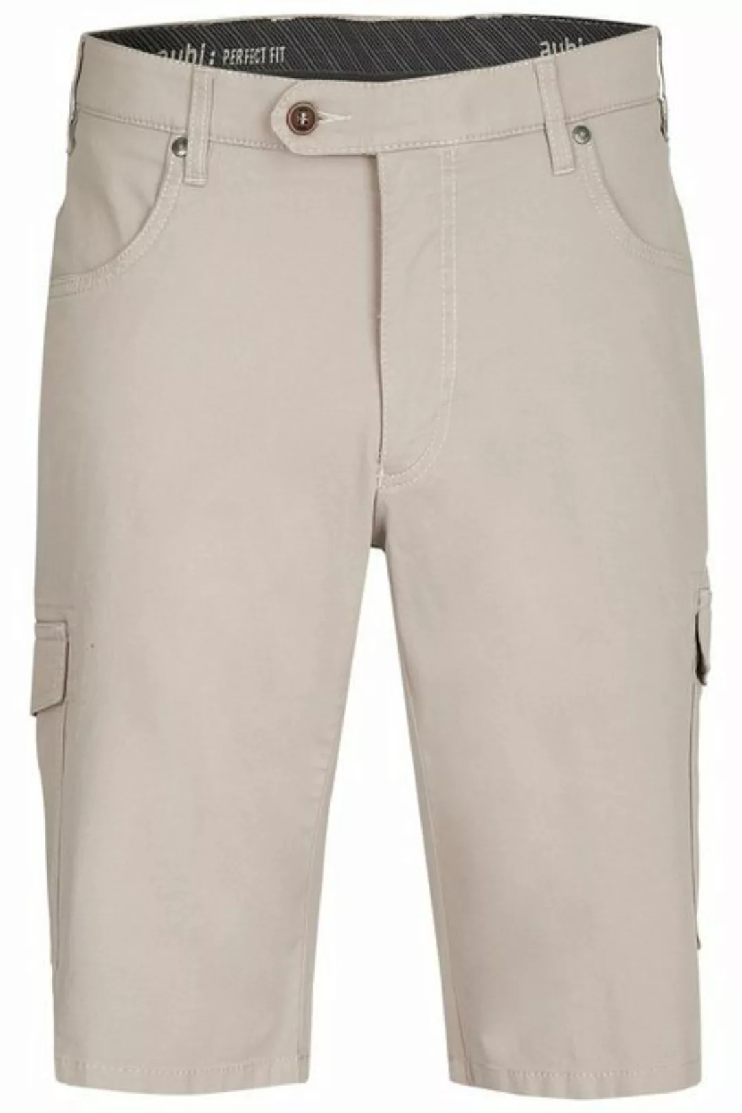 aubi: Stoffhose aubi Perfect Fit Herren Shorts High Flex Broken Twill Model günstig online kaufen