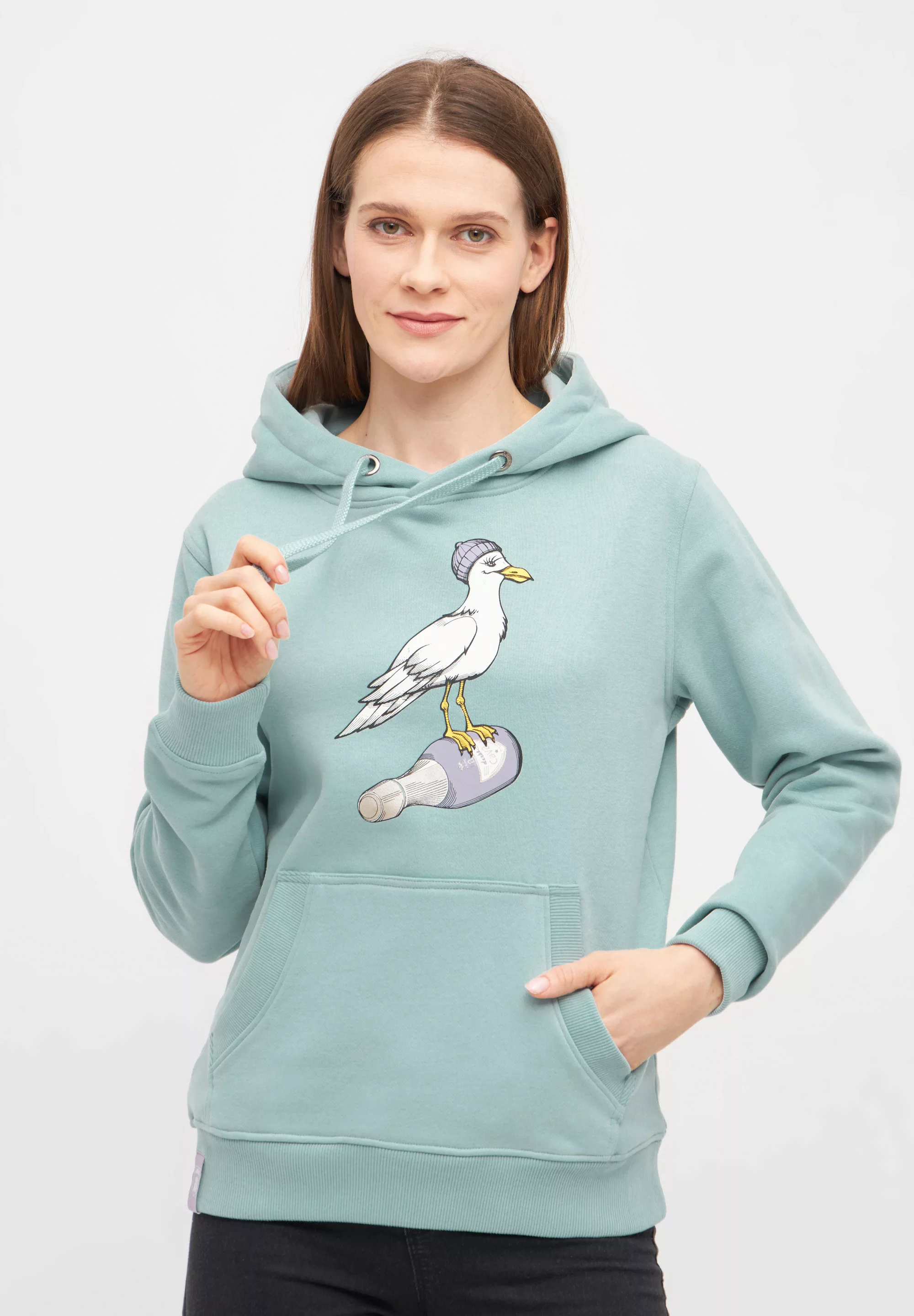 Derbe Kapuzenpullover "Sturmmöwin", Kapuze, Nachhaltig, Organic Cotton, Got günstig online kaufen