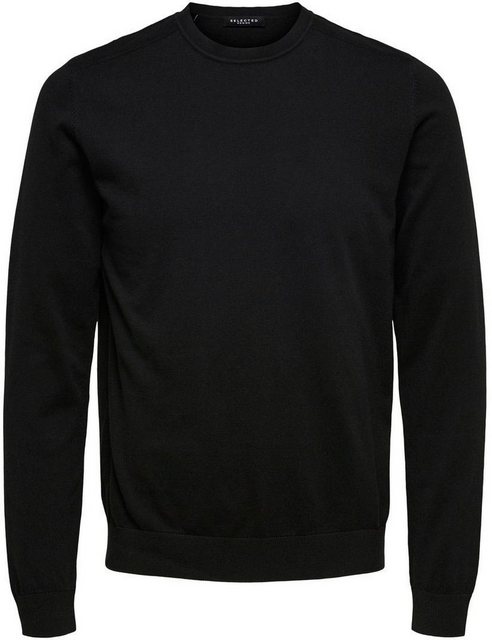 SELECTED HOMME Strickpullover - klassischer Herren Pullover einfarbig günstig online kaufen