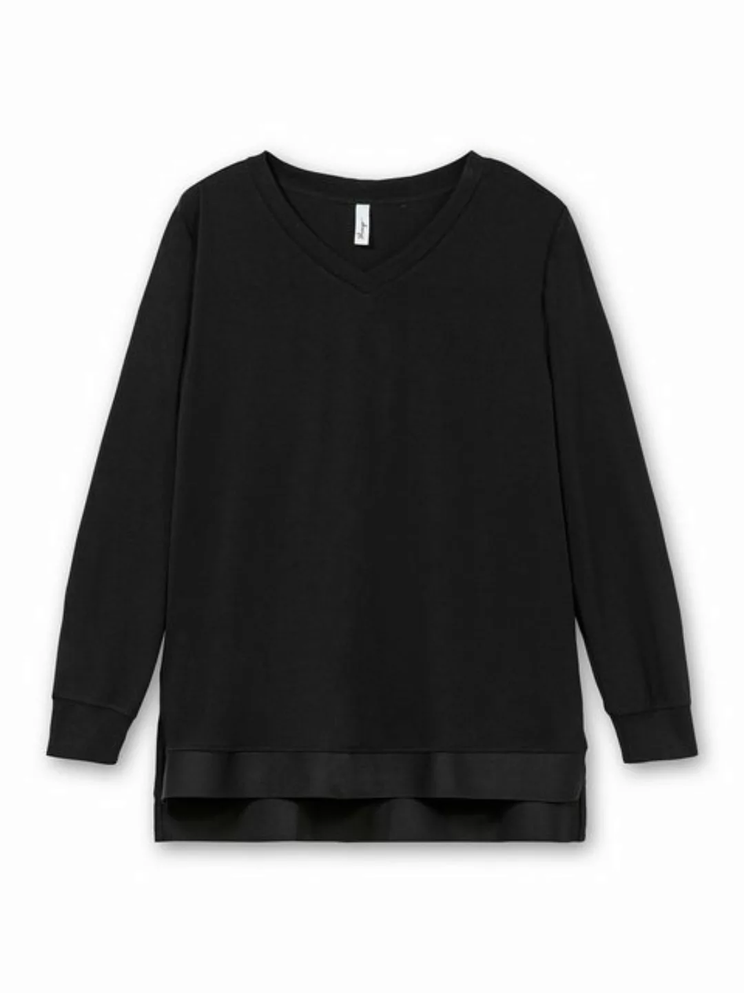 Sheego Sweatshirt Große Größen in atmungsaktiver Stretch-Qualität günstig online kaufen