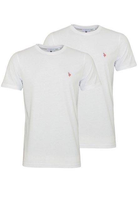 U.S. Polo Assn T-Shirt Shirts 2er Pack R-Neck T-Shirts (2-tlg) günstig online kaufen