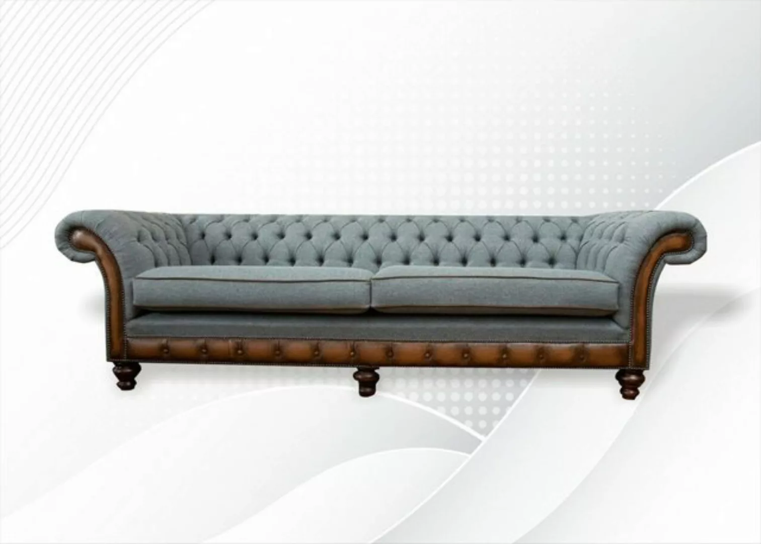 Xlmoebel Sofa Neu! Großes XXL-Sofa für 4 Personen in Chesterfield-Stil mit günstig online kaufen