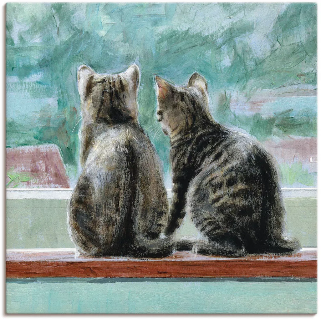 Artland Wandbild "Schöne Aussicht", Haustiere, (1 St.) günstig online kaufen