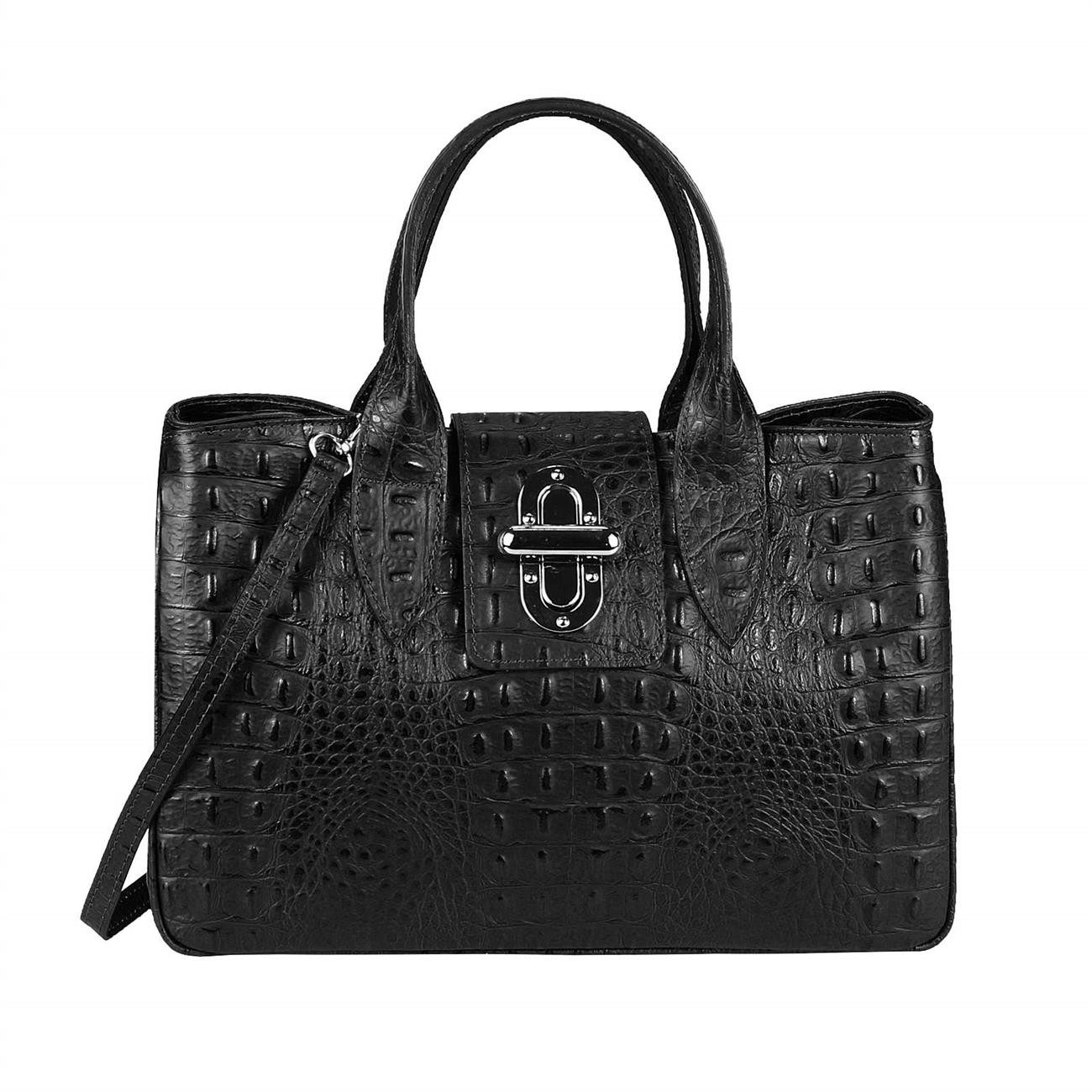 ITALYSHOP24 Schultertasche Made in Italy Damen günstig online kaufen
