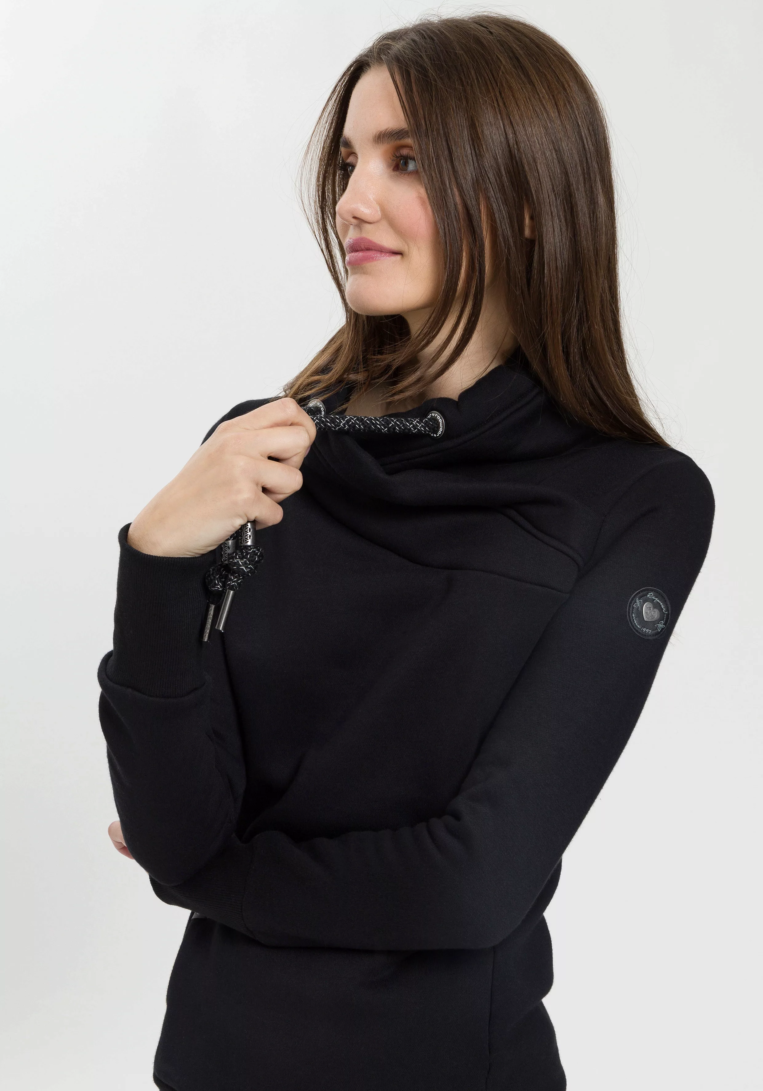 Ragwear Sweater NESKA O mit asymetrischem Schalkragen günstig online kaufen