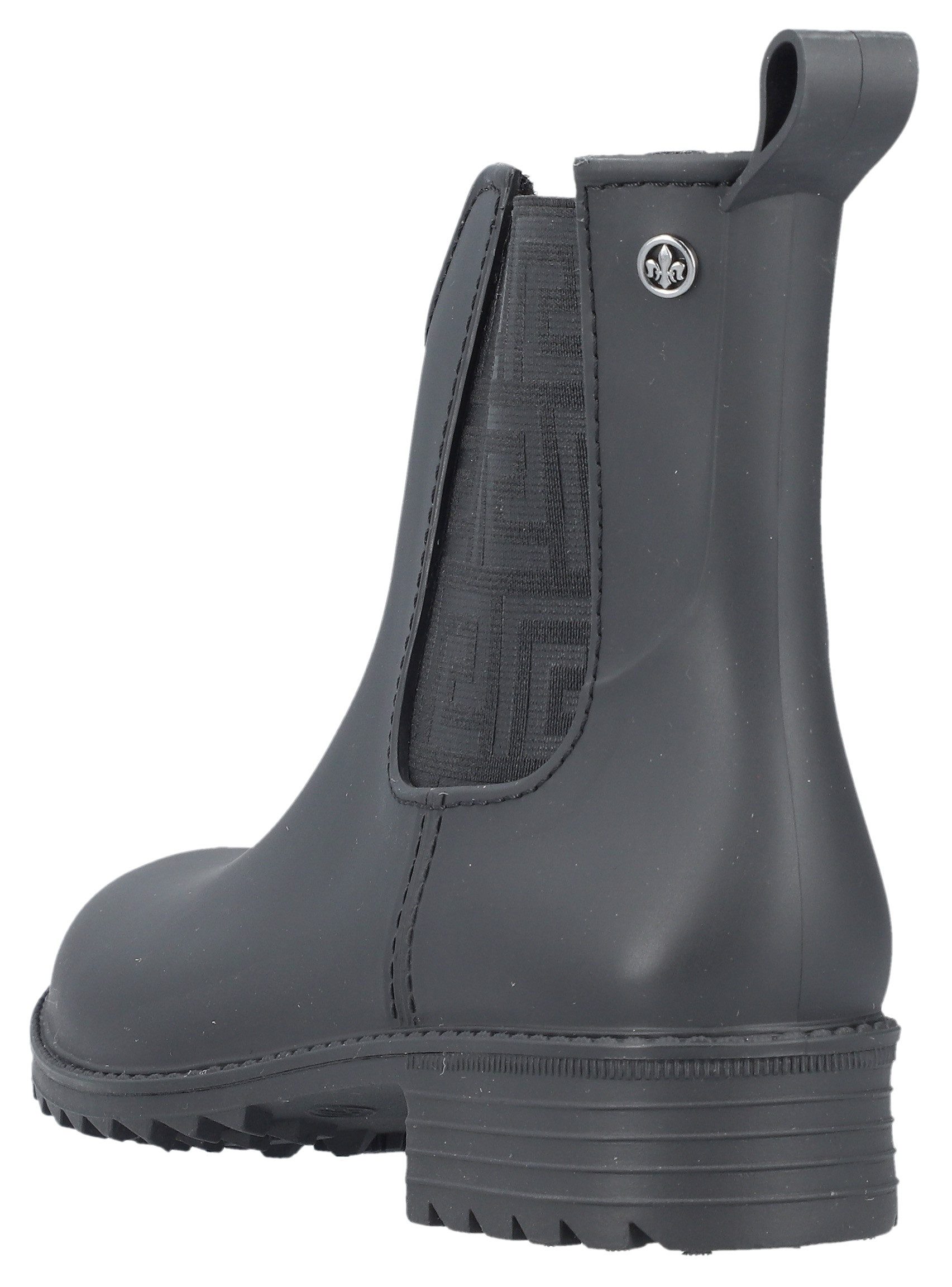 Rieker Chelseaboots, Gummistiefelette, Schlupfboots, Blockabsatz, zum günstig online kaufen