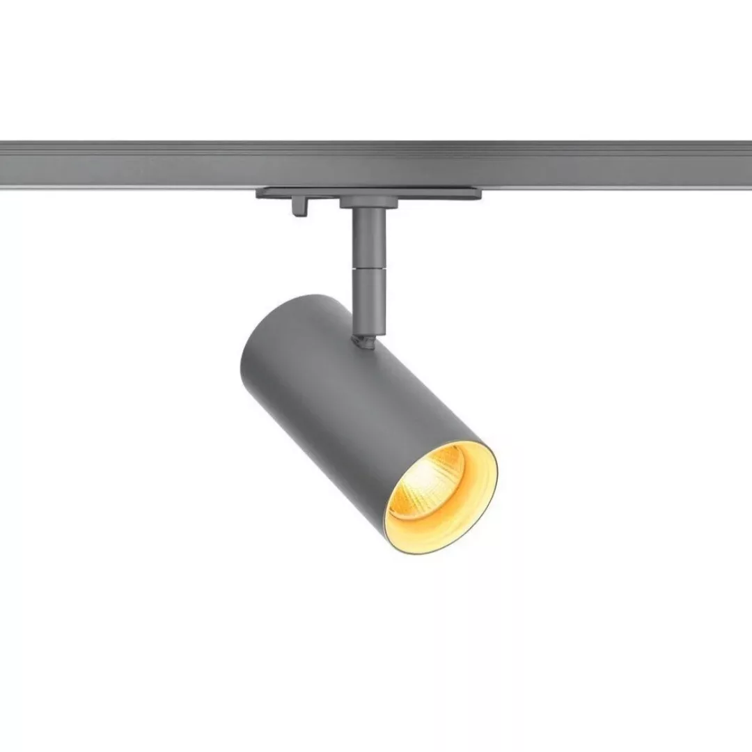 LED 1-Phasen-Spot Noblo in Grau 8,4W 450lm 2000-3000K 36° günstig online kaufen