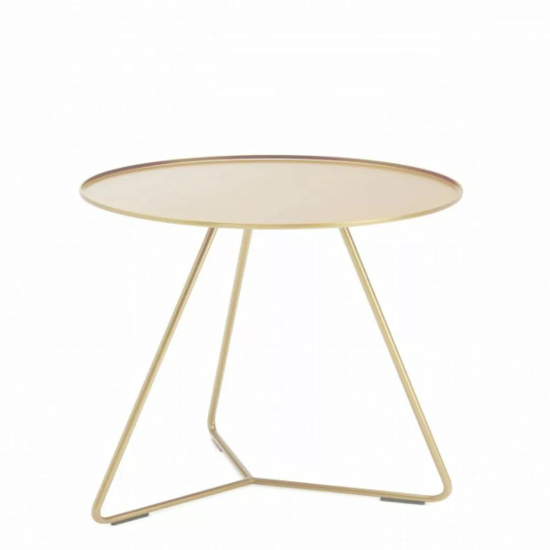 Steely Couchtisch 42cm Gold Metallic günstig online kaufen