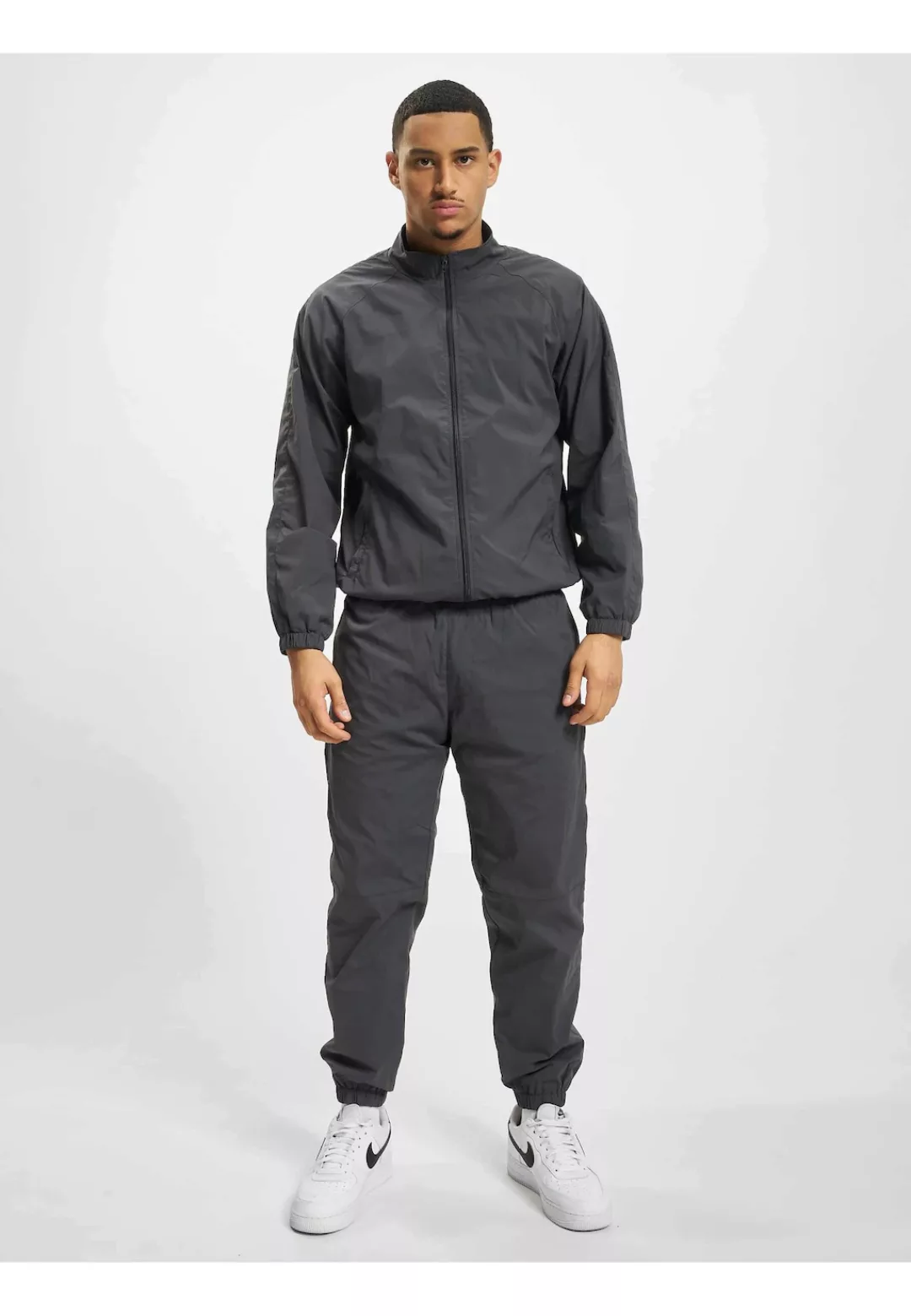 DEF Trainingsanzug "DEF Herren DEF Elastic plain track suit", (2 tlg.) günstig online kaufen