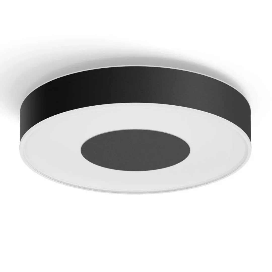 Philips Hue Xamento LED-Deckenlampe 38cm schwarz günstig online kaufen