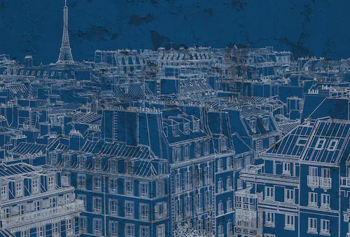 Architects Paper Fototapete »Atelier 47 View of Paris 1«, Stadt, Vlies, Wan günstig online kaufen