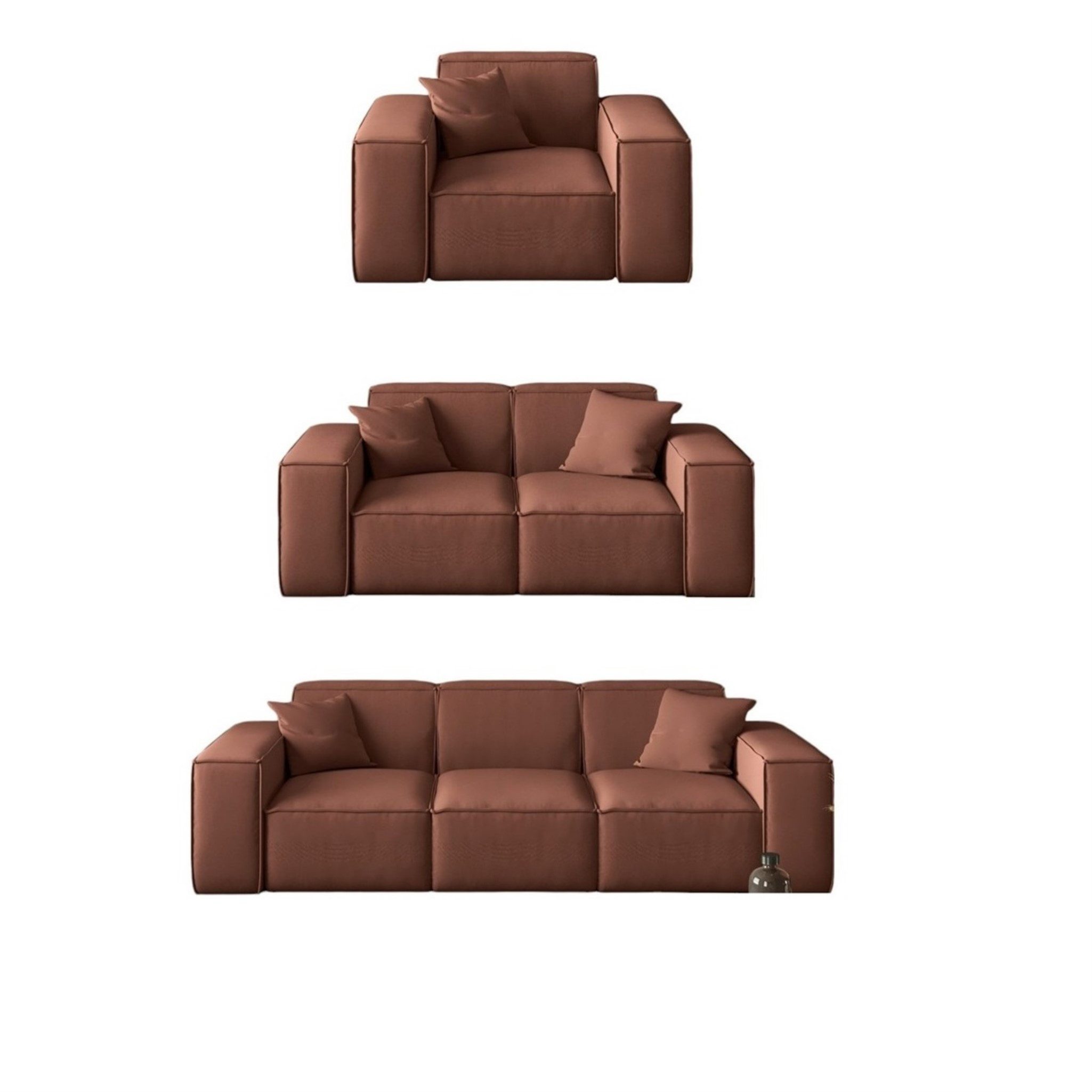 Fun Möbel Polstergarnitur Sofaset Designersofa CELES günstig online kaufen