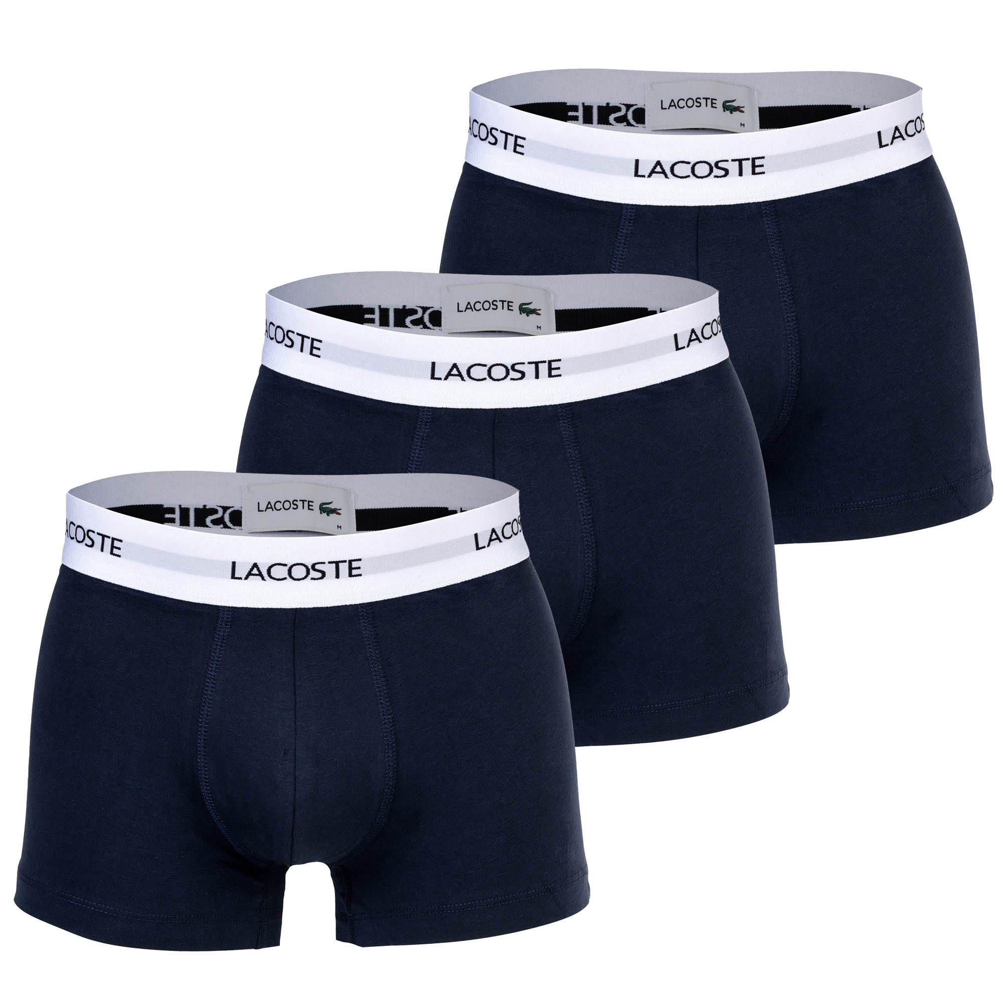Lacoste 3-er Set Trunks Blau günstig online kaufen
