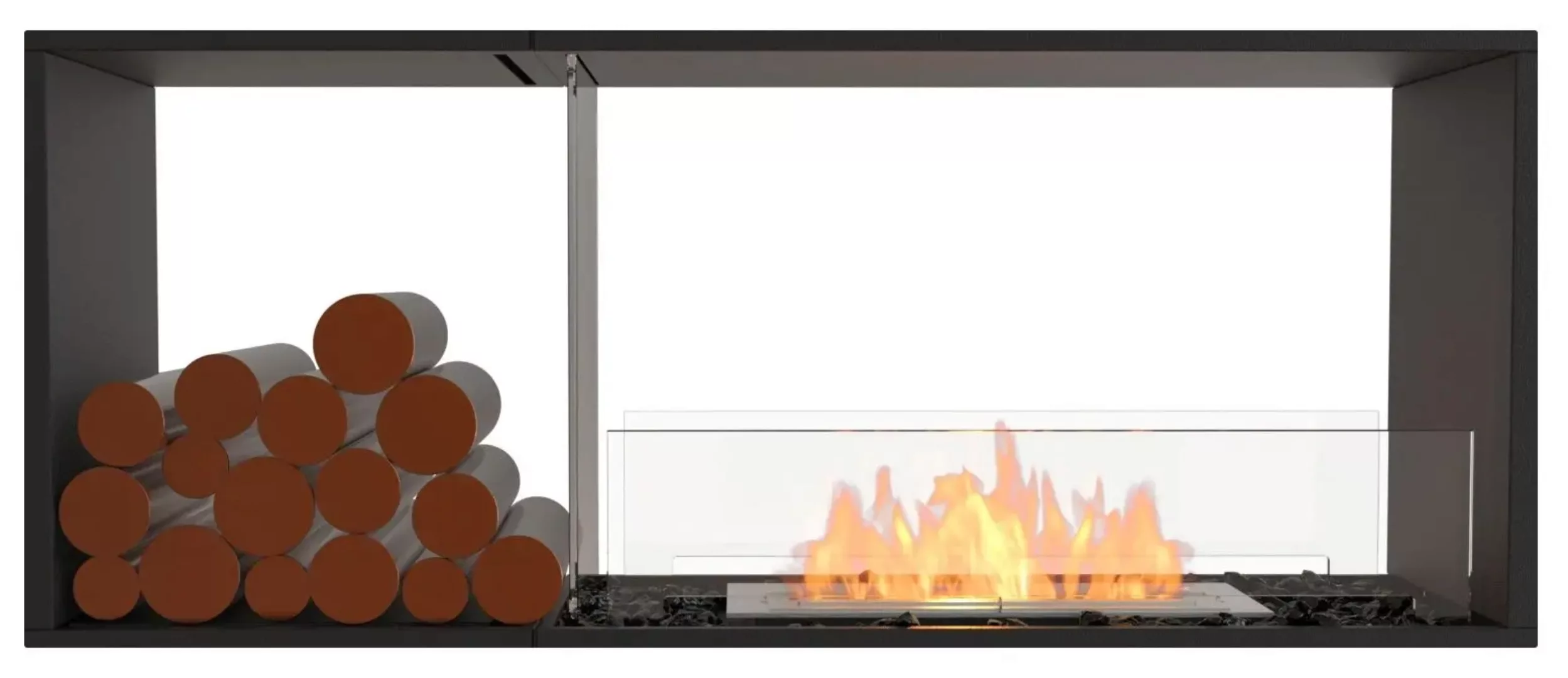 EcoSmart Flex - Raumtrenner - Tunnel [Ethanol Einbau Gehäuse]: Flex50 - Hol günstig online kaufen