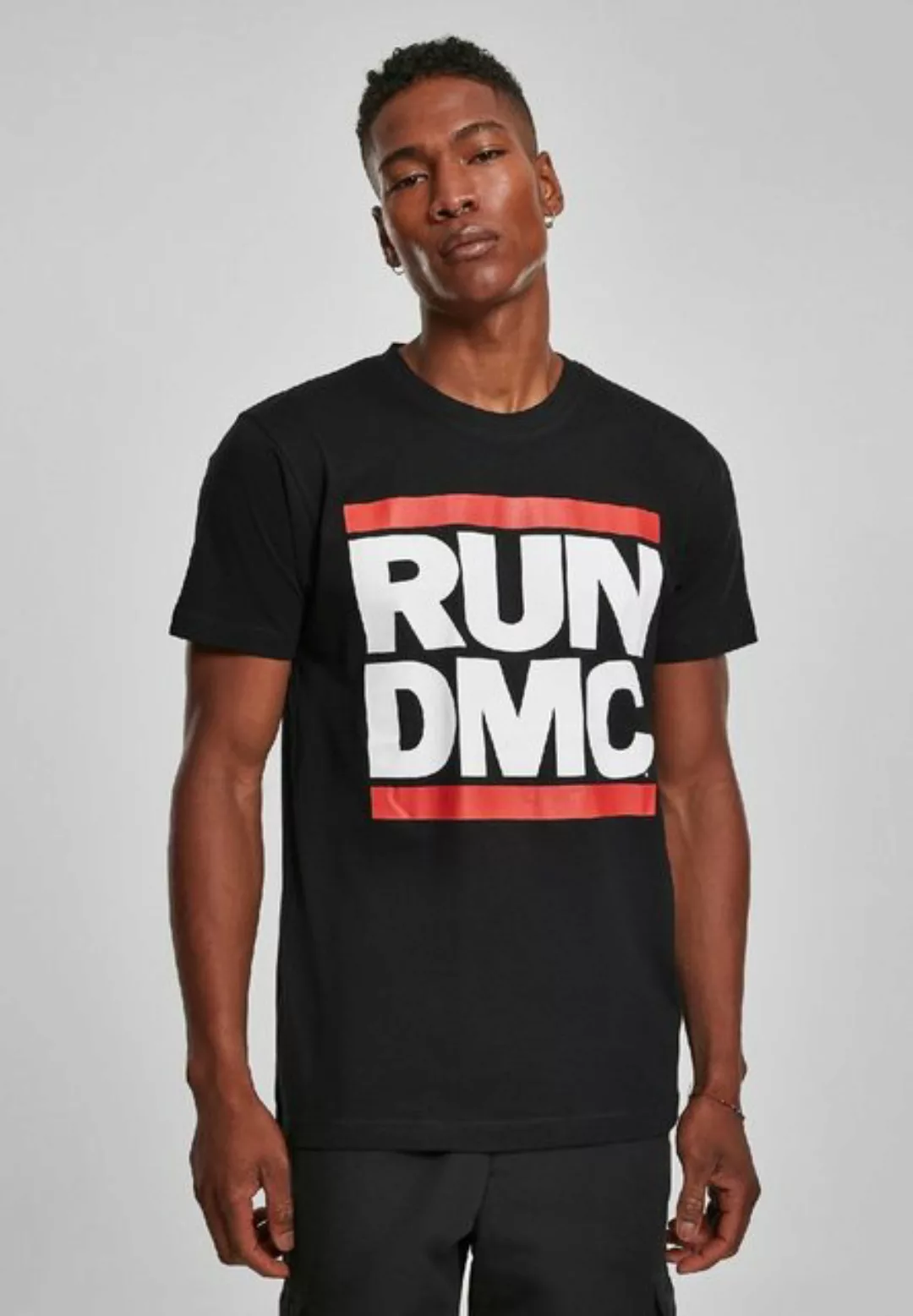 MisterTee T-Shirt MisterTee Herren Run DMC Logo Tee (1-tlg) günstig online kaufen