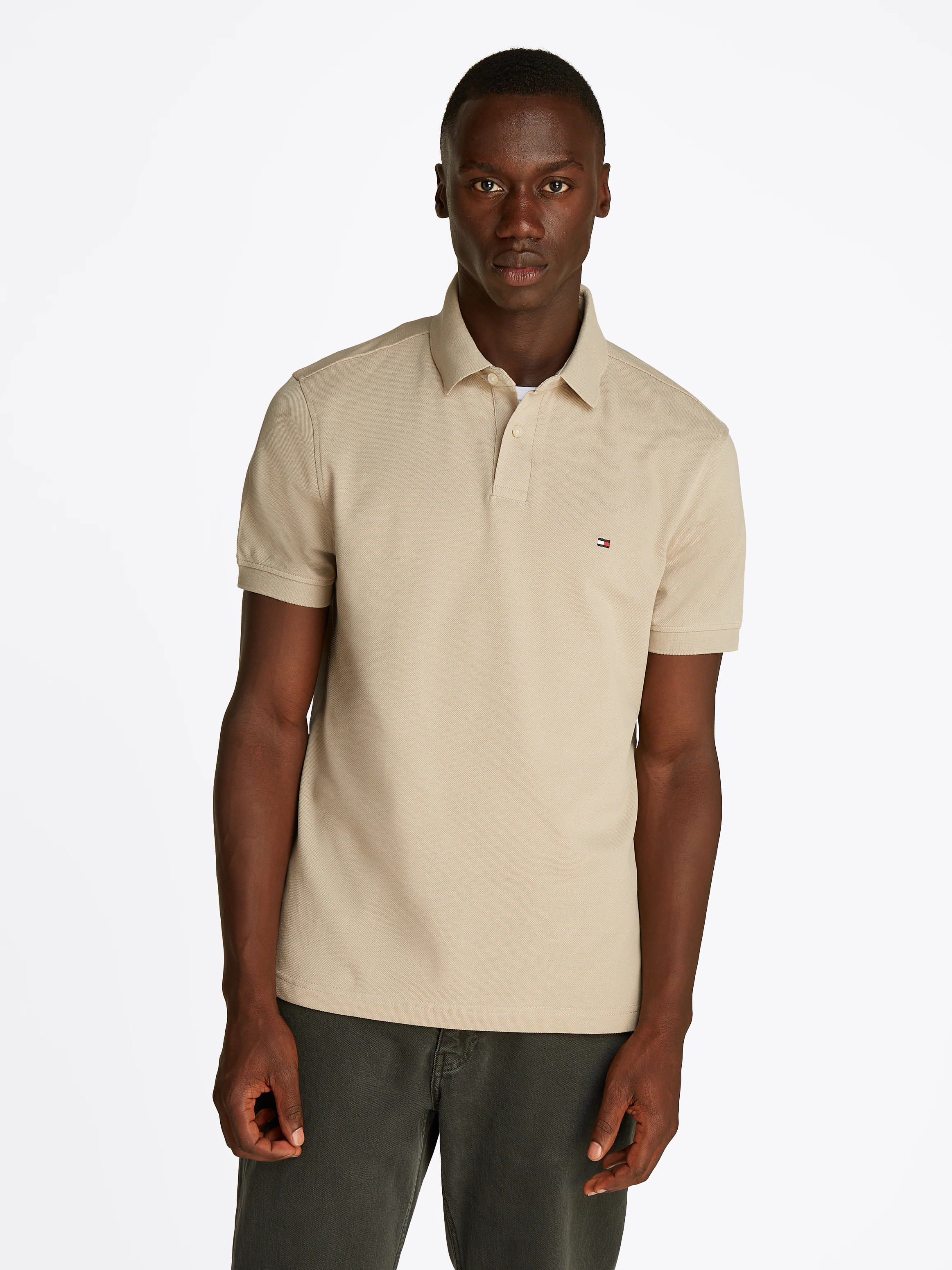 Tommy Hilfiger Poloshirt "1985 REGULAR POLO", mit Tommy Hilfiger Kontrastst günstig online kaufen