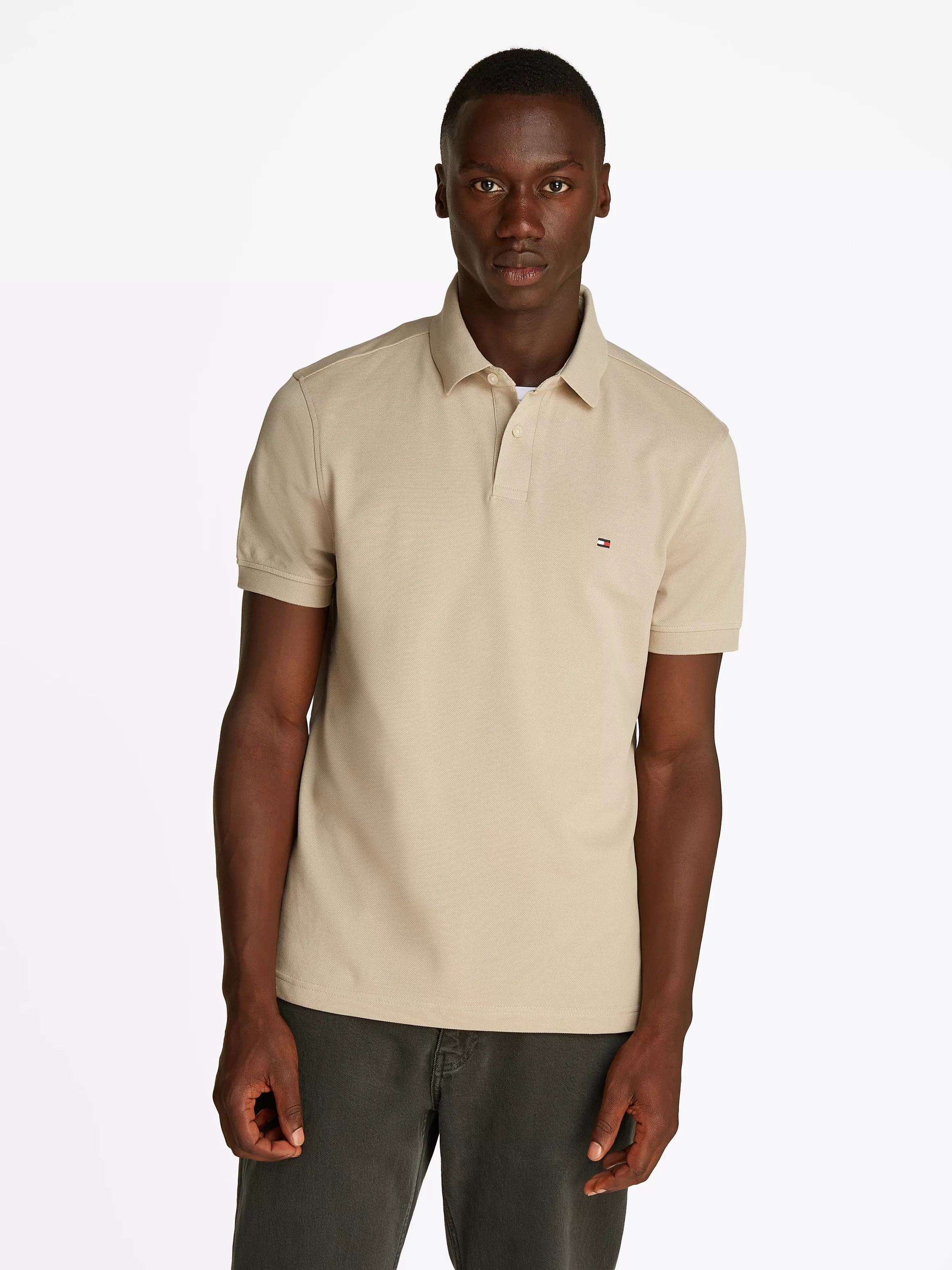 Tommy Hilfiger Poloshirt "1985 REGULAR POLO", mit Tommy Hilfiger Kontrastst günstig online kaufen