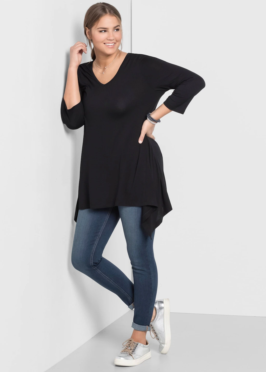 Sheego Jeansleggings, (1 tlg.) günstig online kaufen