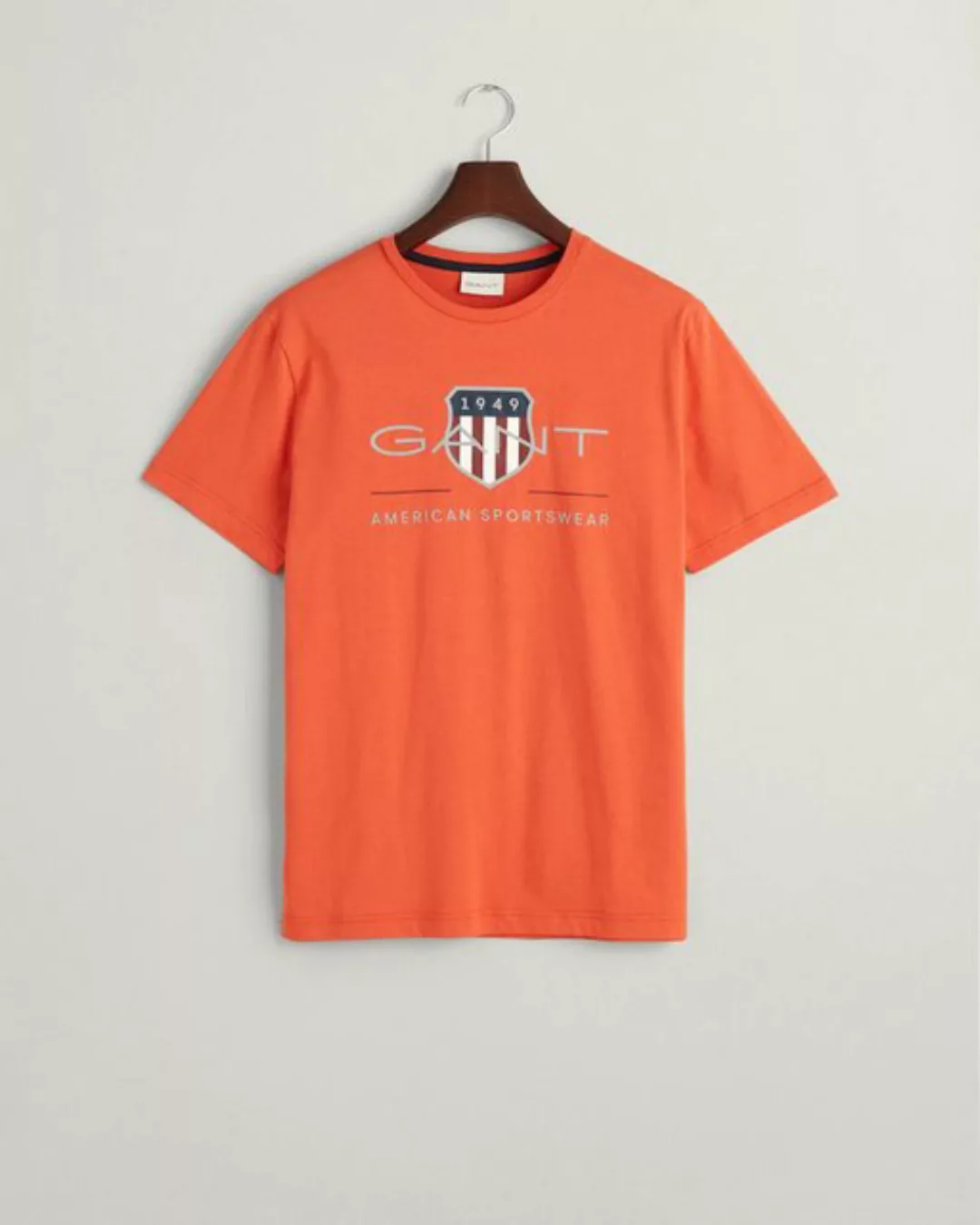 Gant T-Shirt REG ARCHIVE SHIELD SS T-SHIRT, BURNT ORANGE günstig online kaufen