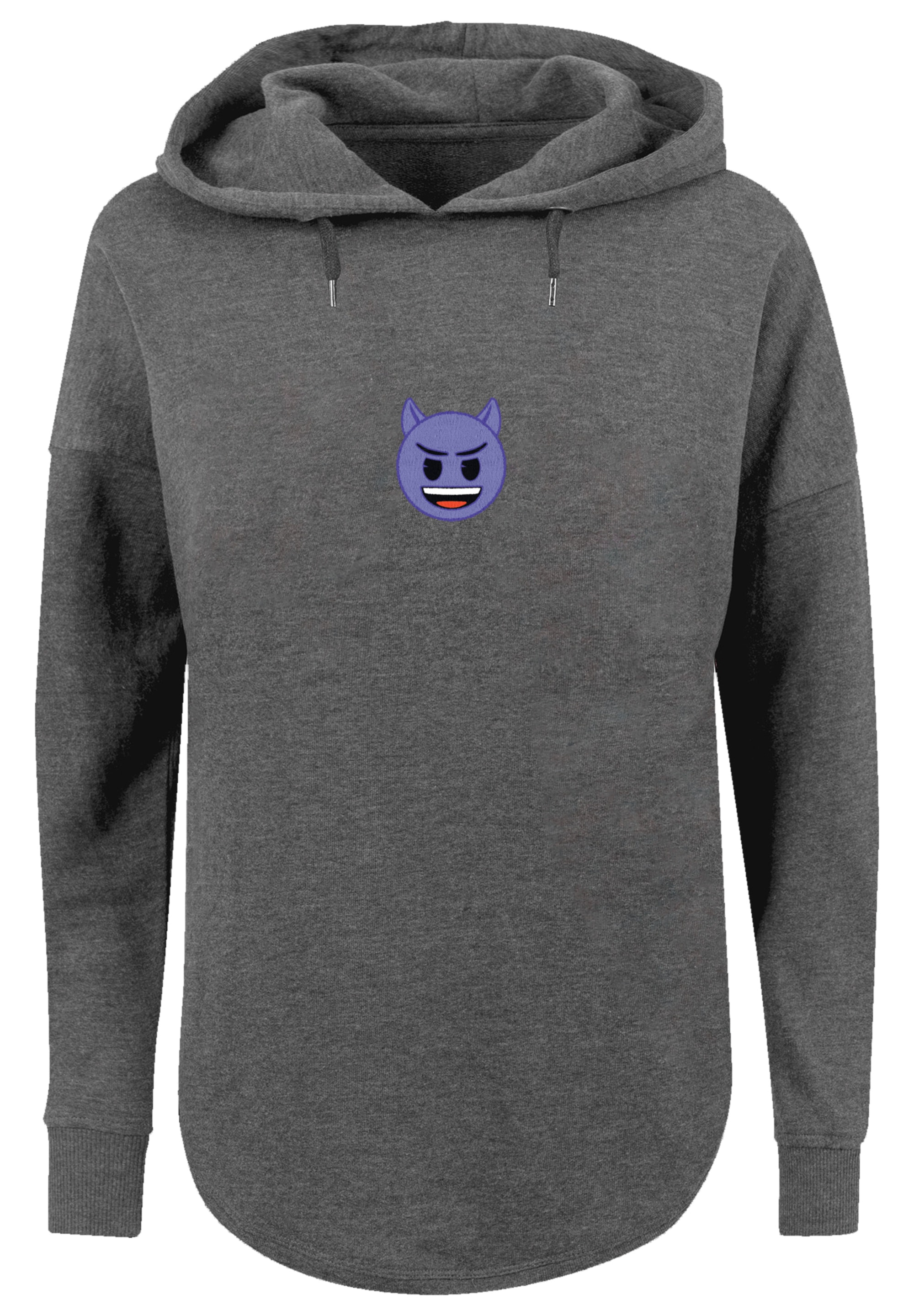 F4NT4STIC Kapuzenpullover "emoji couture evil smiling purple face", Premium günstig online kaufen