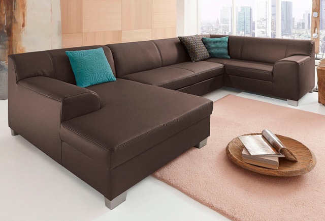 DOMO collection Wohnlandschaft "Amando in vielen Bezugsvarianten, auch in L günstig online kaufen