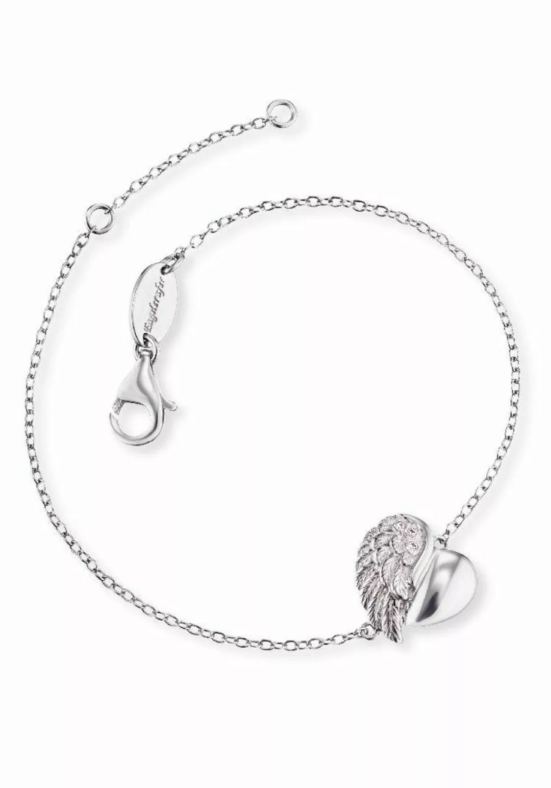 Engelsrufer Silberarmband »Little magic, ARMBAND HERZFLÜGEL SILBER RHODINIE günstig online kaufen