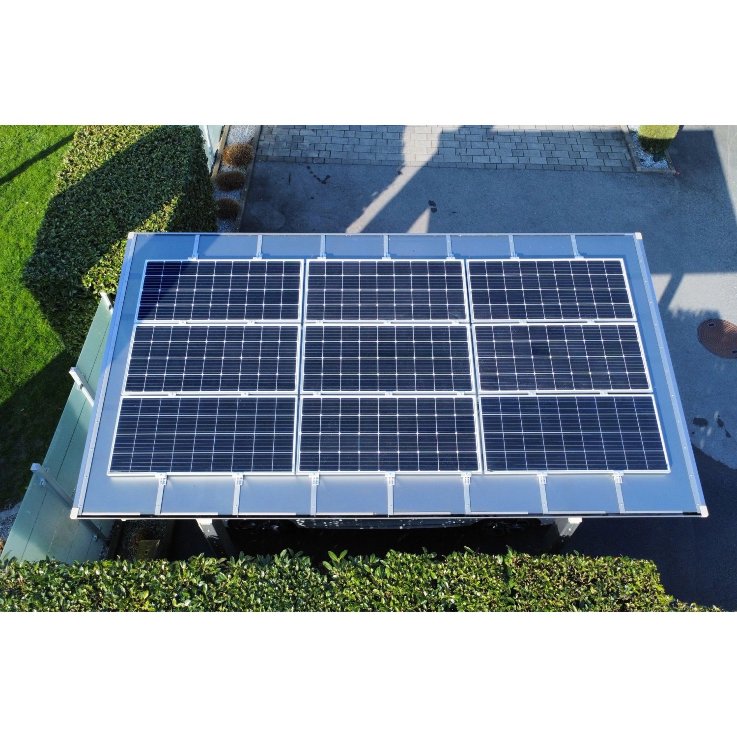 Ximax Solar-Erweiterungs-Set für Carport Linea Sonderlänge 555,8 x 272,6 cm günstig online kaufen