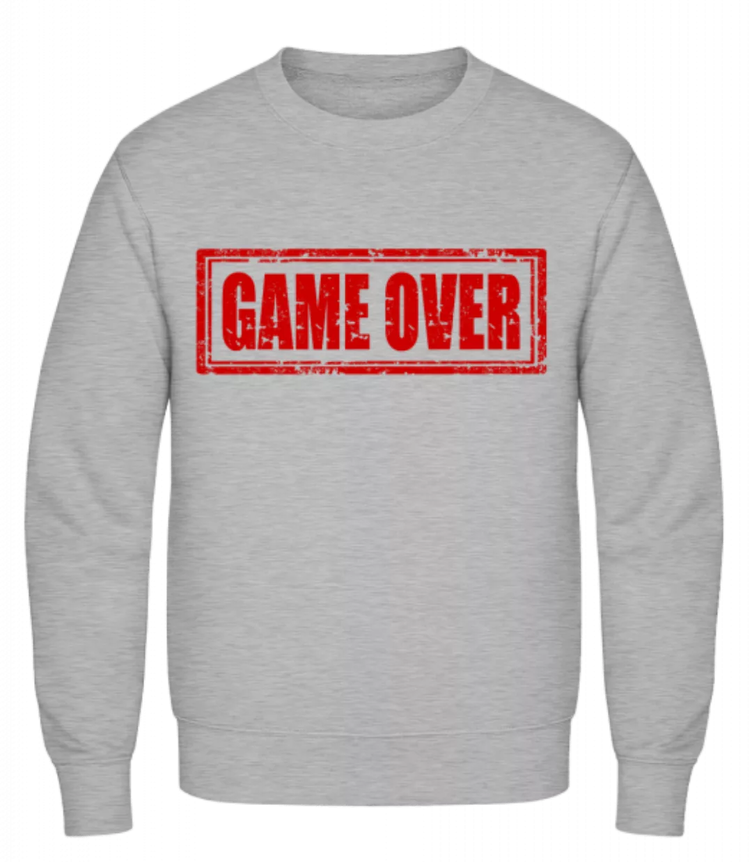 Game Over Sign Red · Männer Pullover günstig online kaufen