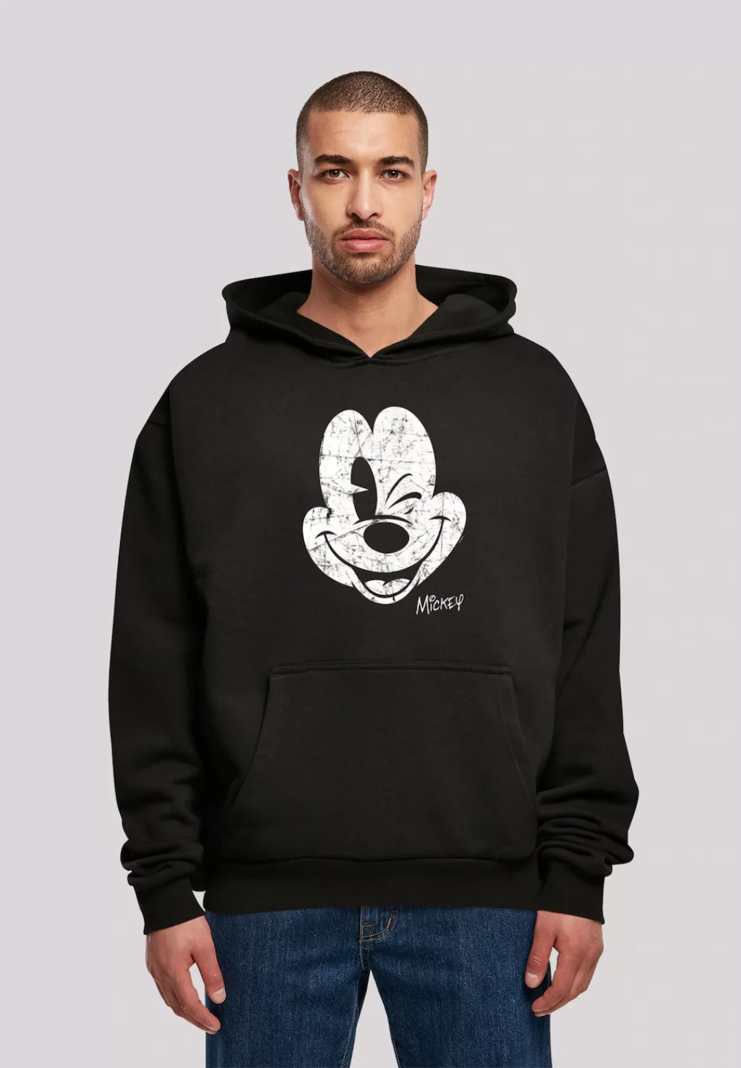 F4NT4STIC Sweatshirt "Disney Micky Maus - Mickey Gesicht Vintage" günstig online kaufen