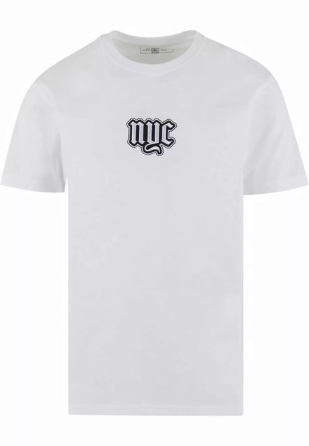 MisterTee T-Shirt MisterTee NYC Old English Wording Patch Tee (1-tlg) günstig online kaufen