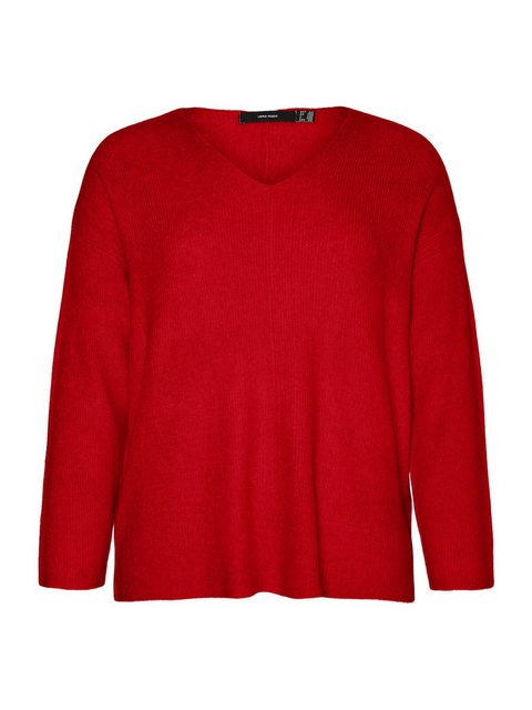 Vero Moda Curve Strickpullover VMLEFILE (1-tlg) Plain/ohne Details günstig online kaufen