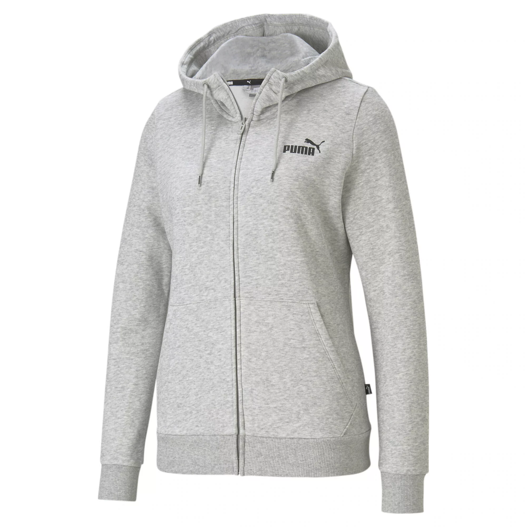 PUMA Kapuzensweatshirt "ESS SMALL LOGO FULL-ZIP HOODIE FL" günstig online kaufen